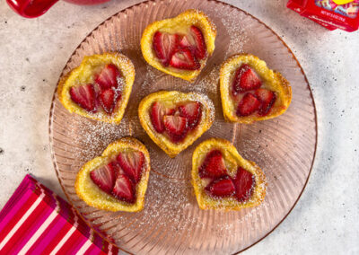 Vegan Strawberry Cream Cheese Danish Recipe