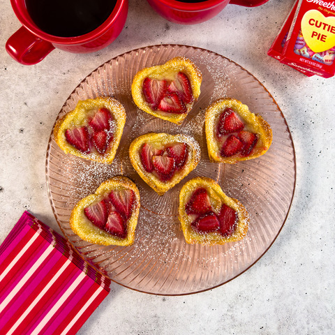 Vegan Strawberry Cream Cheese Danish Recipe