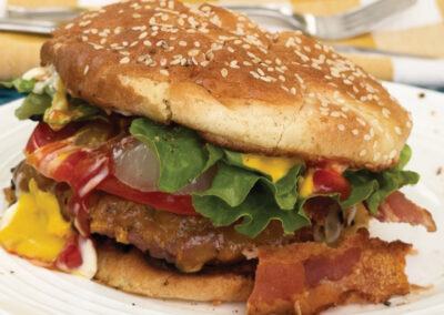 All-American Grilled Hamburgers