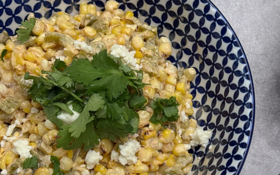 Hatch Chile Street Corn Salad