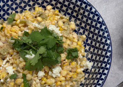 Hatch Chile Street Corn Salad