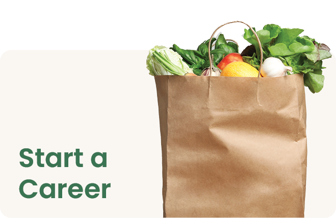 Start a Career button<br />
