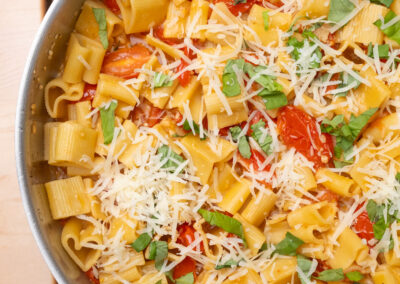 Tomato Garlic Pasta