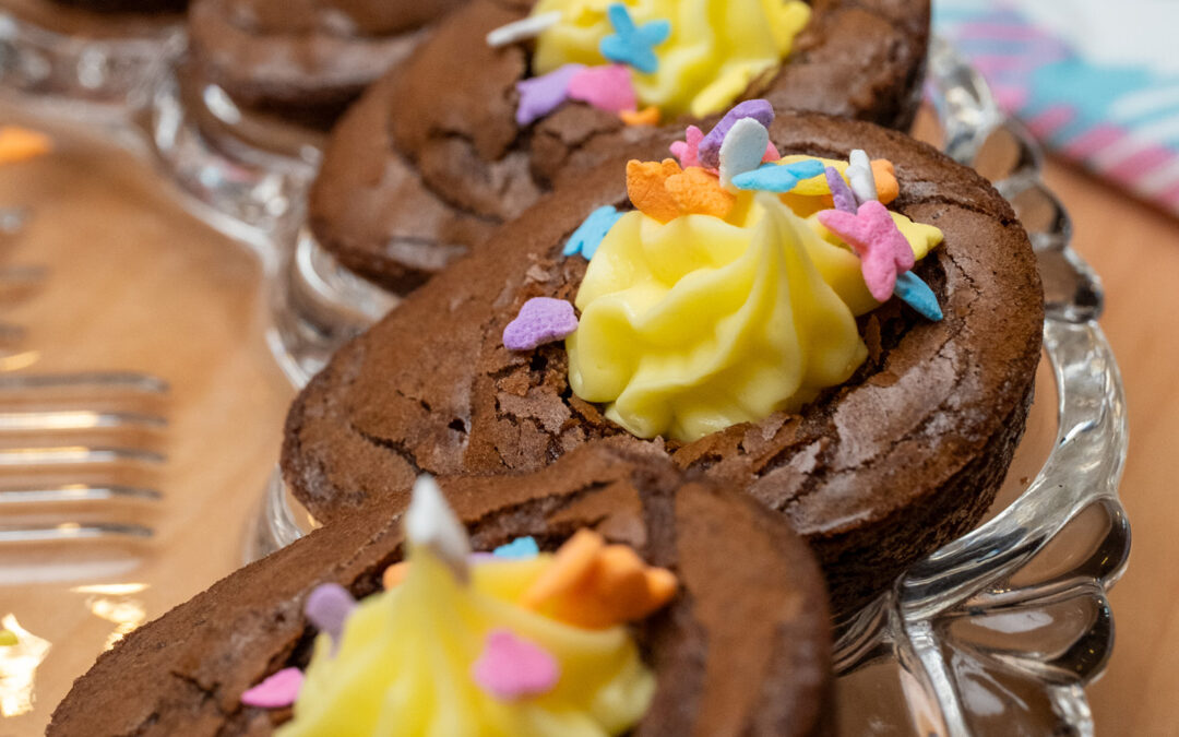Deviled Brownie Eggs