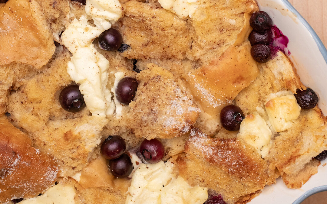 Blueberry French Toast Casserole