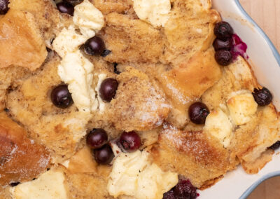 Blueberry French Toast Casserole