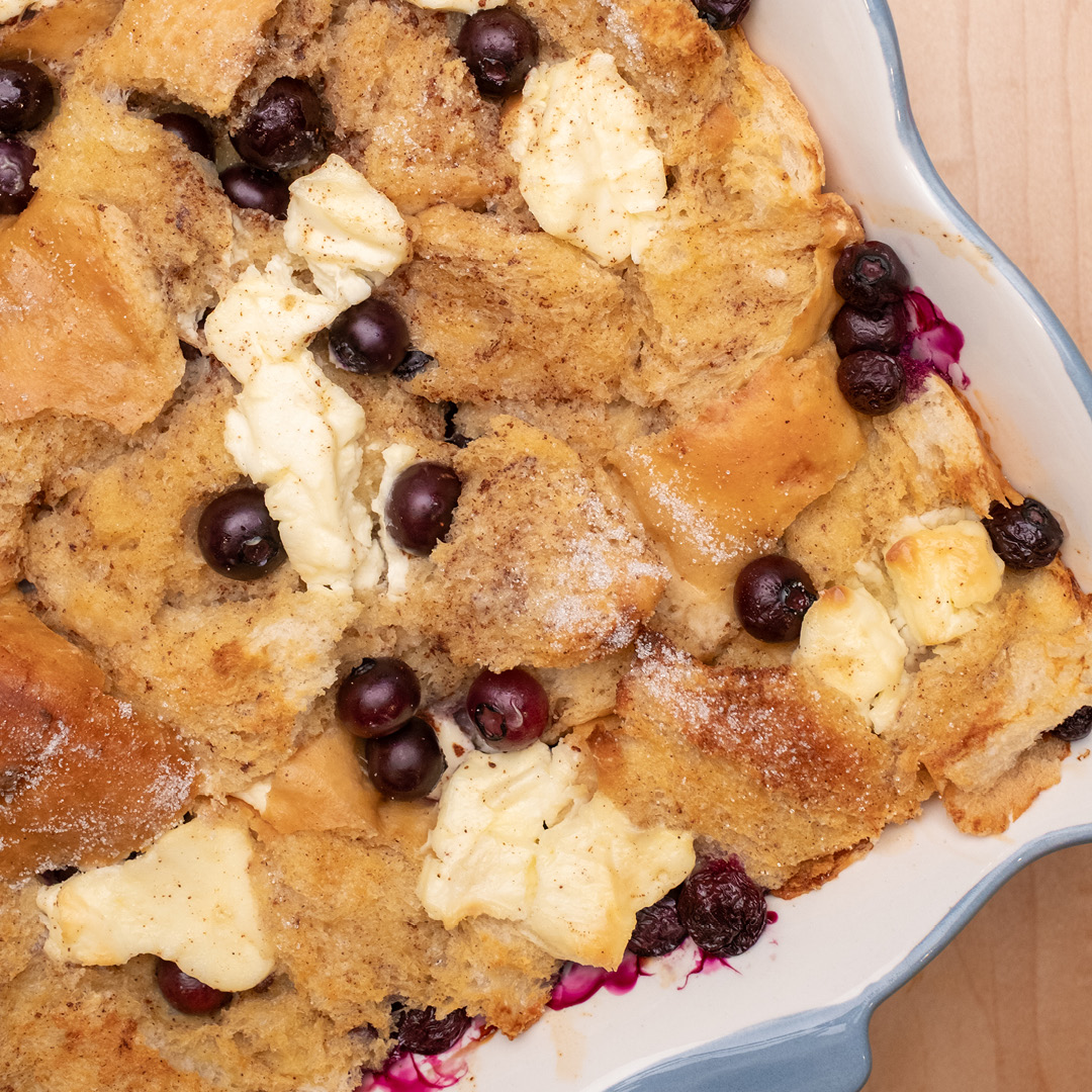 Blueberry French Toast Casserole