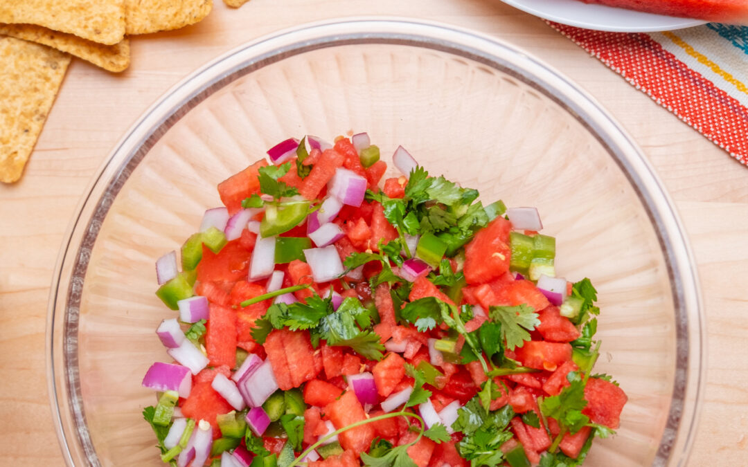 Chilled Watermelon Salsa