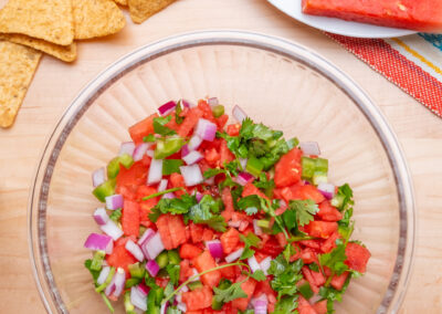 Chilled Watermelon Salsa