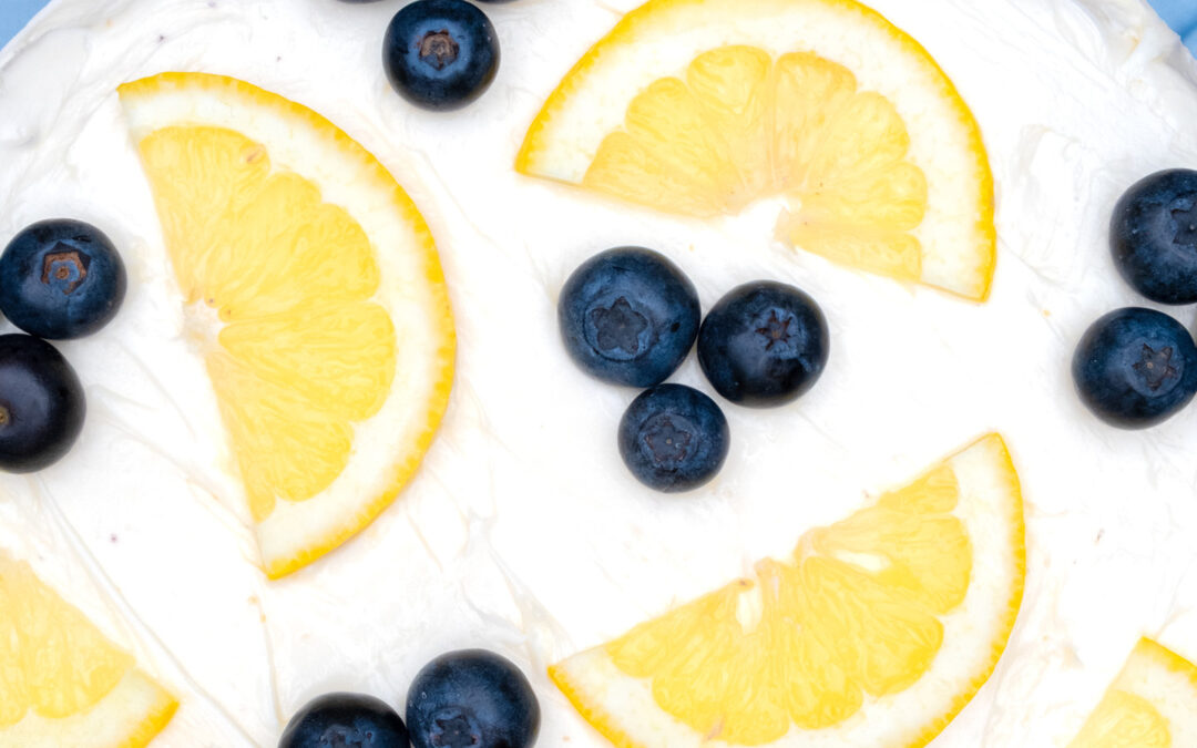 Counter Cake Lemon Blueberry