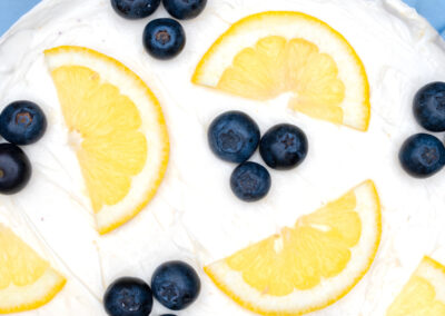 Counter Cake Lemon Blueberry