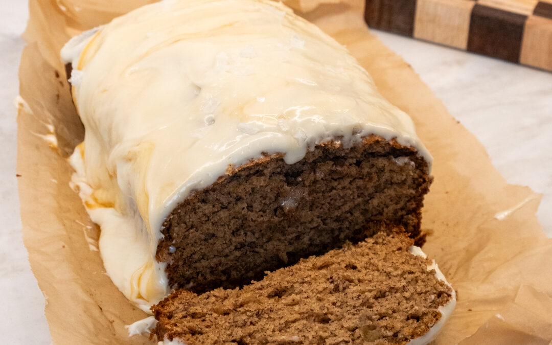 Salted Caramel Banana Bread
