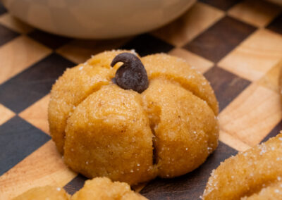 Pumpkin Cheesecake Truffles